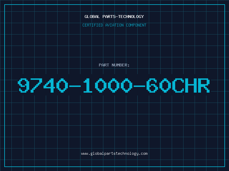 Aviation Part 9740-1000-60CHR