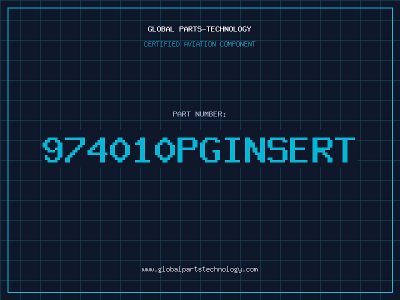 Aviation Part 974010PGINSERT