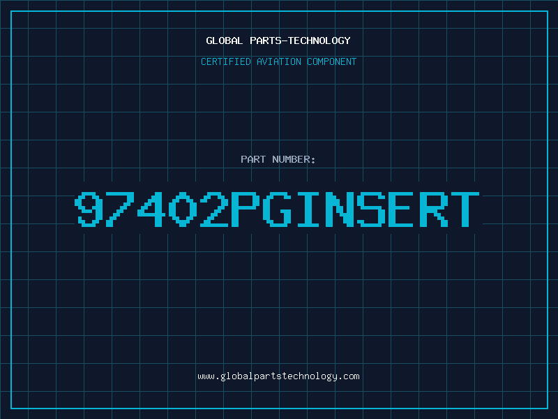 Aviation Part 97402PGINSERT