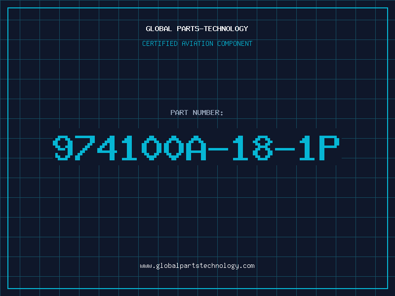 Aviation Part 974100A-18-1P
