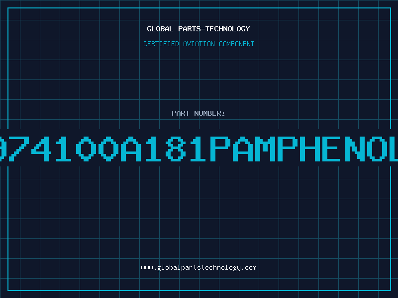 Aviation Part 974100A181PAmphenol