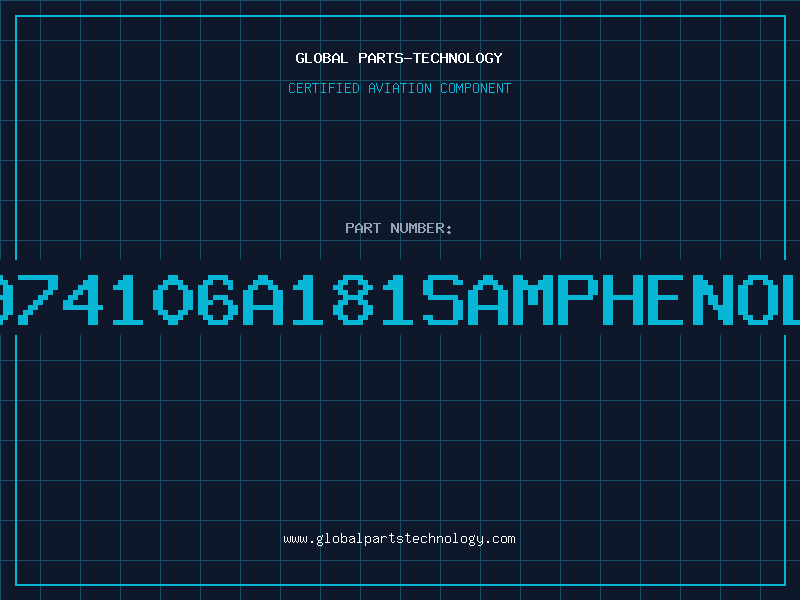 Aviation Part 974106A181SAmphenol