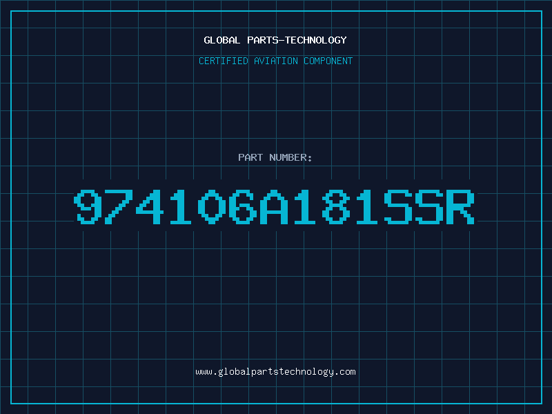 Aviation Part 974106A181SSR