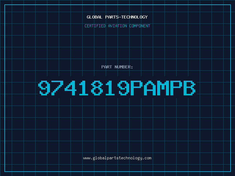 Aviation Part 9741819PAMPB