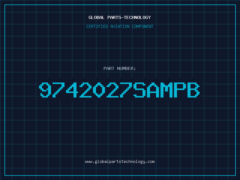 Aviation Part 9742027SAMPB