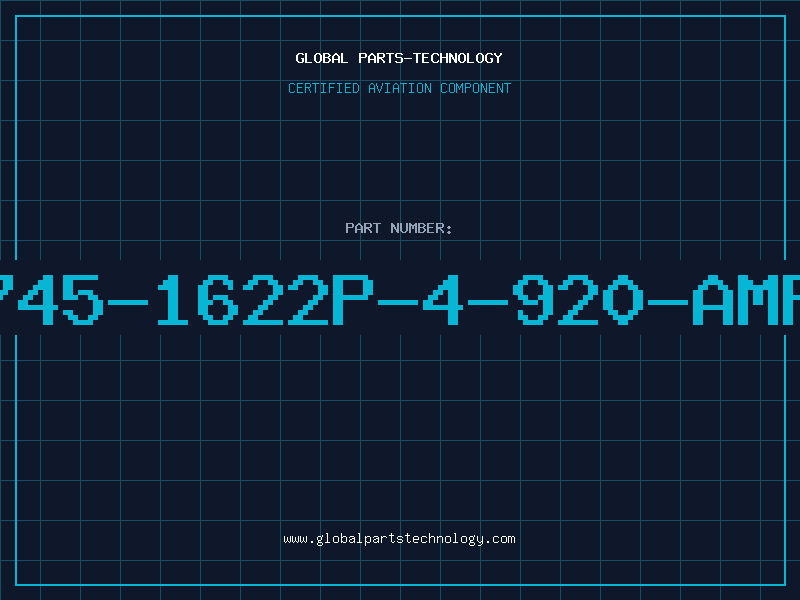Aviation Part 9745-1622P-4-920-AMPB