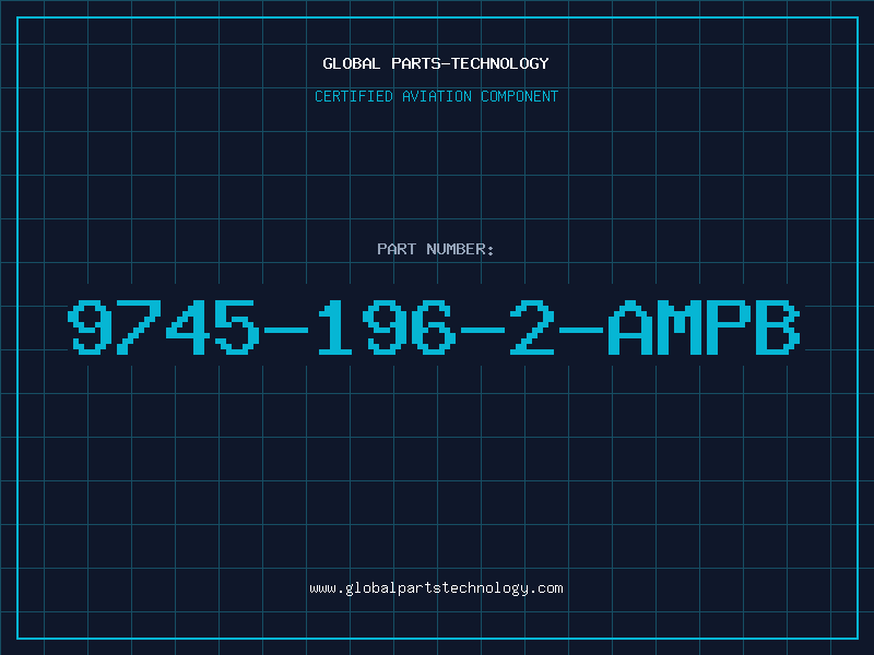 Aviation Part 9745-196-2-AMPB