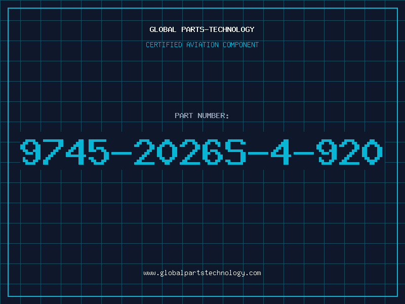 Aviation Part 9745-2026S-4-920