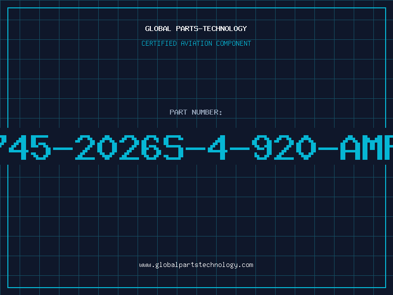 Aviation Part 9745-2026S-4-920-AMPB