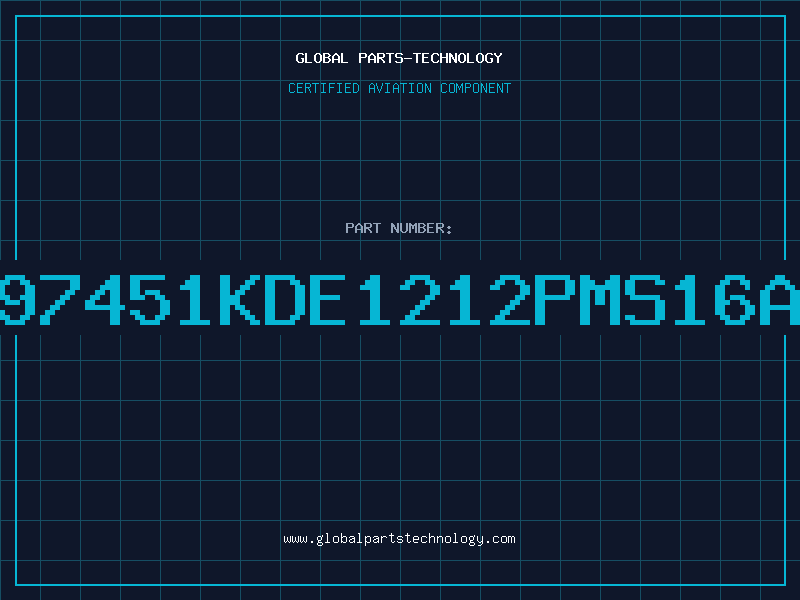 Aviation Part 97451KDE1212PMS16A