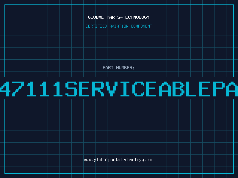 Aviation Part 9747111serviceablepart