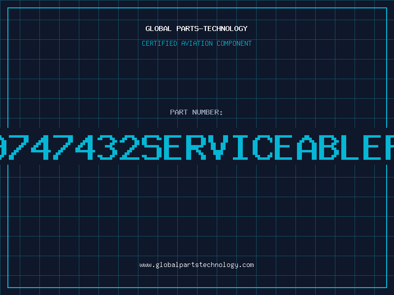 Aviation Part 9747432serviceablep