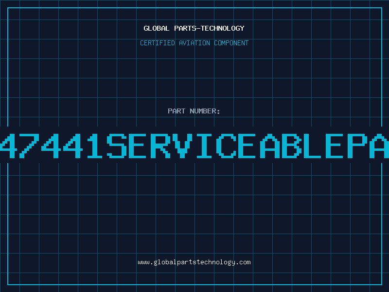 Aviation Part 9747441serviceablepart