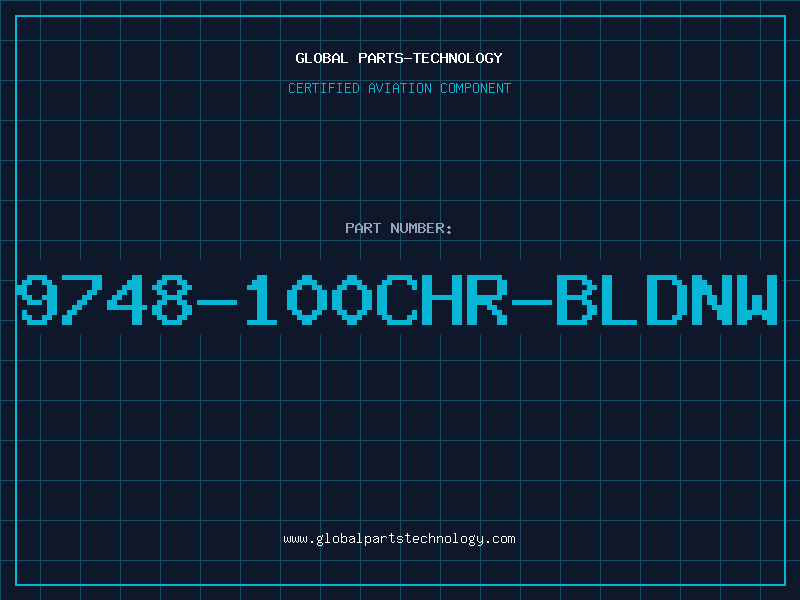 Aviation Part 9748-100CHR-BLDNW