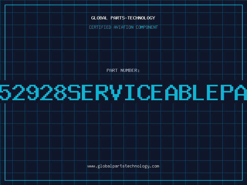 Aviation Part 9752928serviceablepart