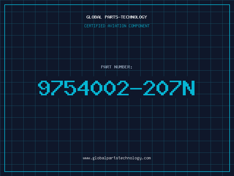 Aviation Part 9754002-207N