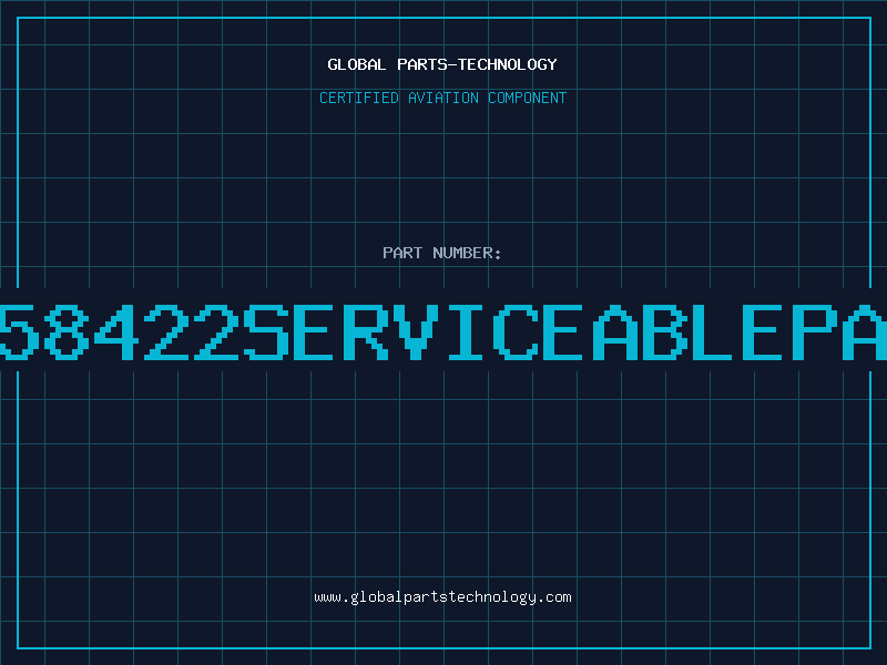 Aviation Part 9758422serviceablepart