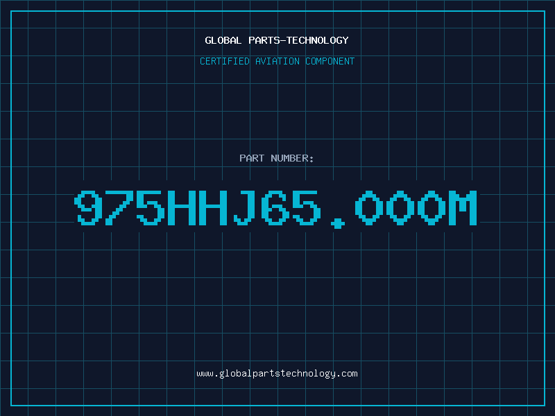 Aviation Part 975HHJ65.000M