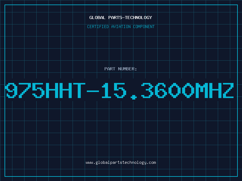 Aviation Part 975HHT-15.3600MHZ
