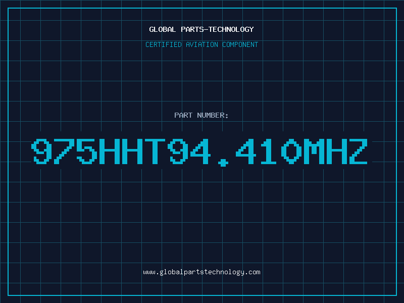 Aviation Part 975HHT94.410MHZ