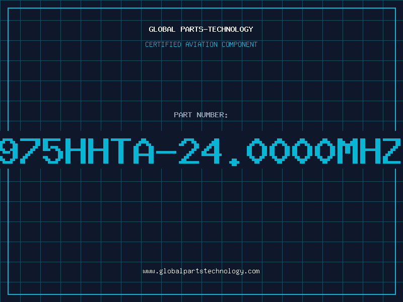 Aviation Part 975HHTA-24.0000MHZ