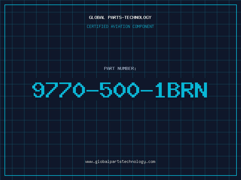 Aviation Part 9770-500-1BRN