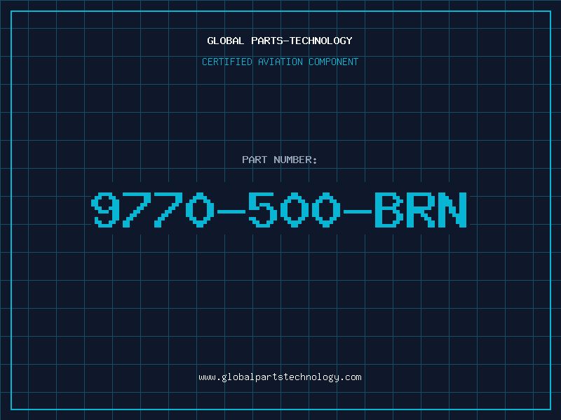 Aviation Part 9770-500-BRN