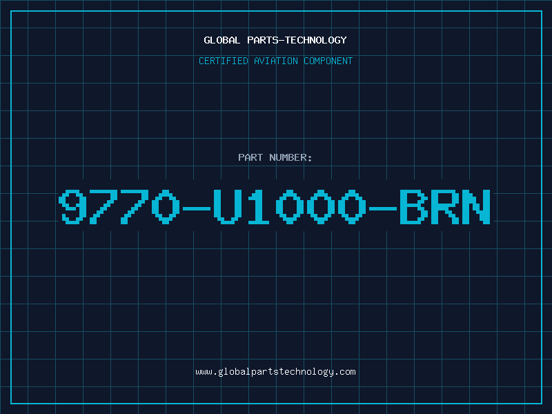 Aviation Part 9770-U1000-BRN