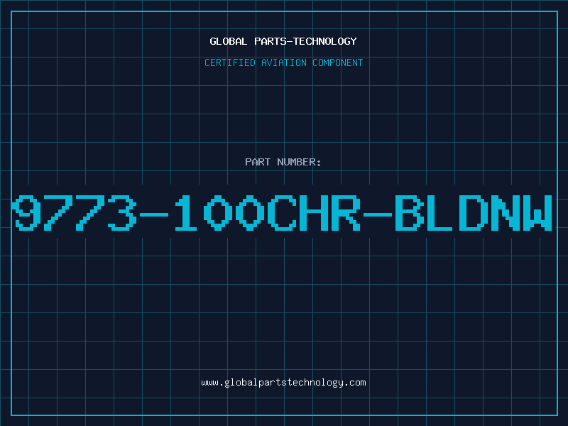 Aviation Part 9773-100CHR-BLDNW
