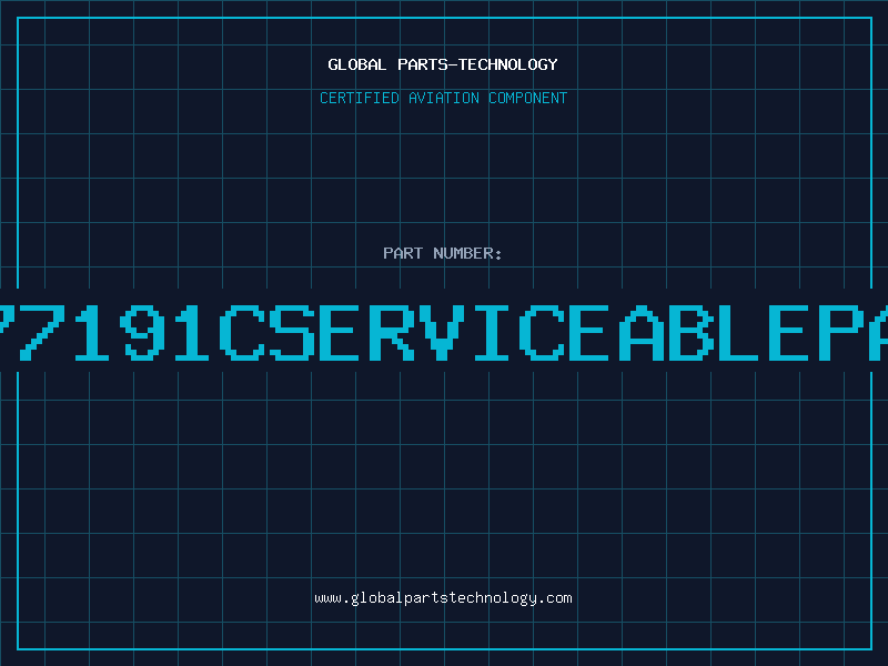 Aviation Part 9777191Cserviceablepart