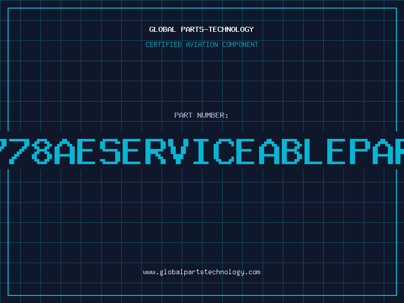 Aviation Part 9778AEserviceablepart