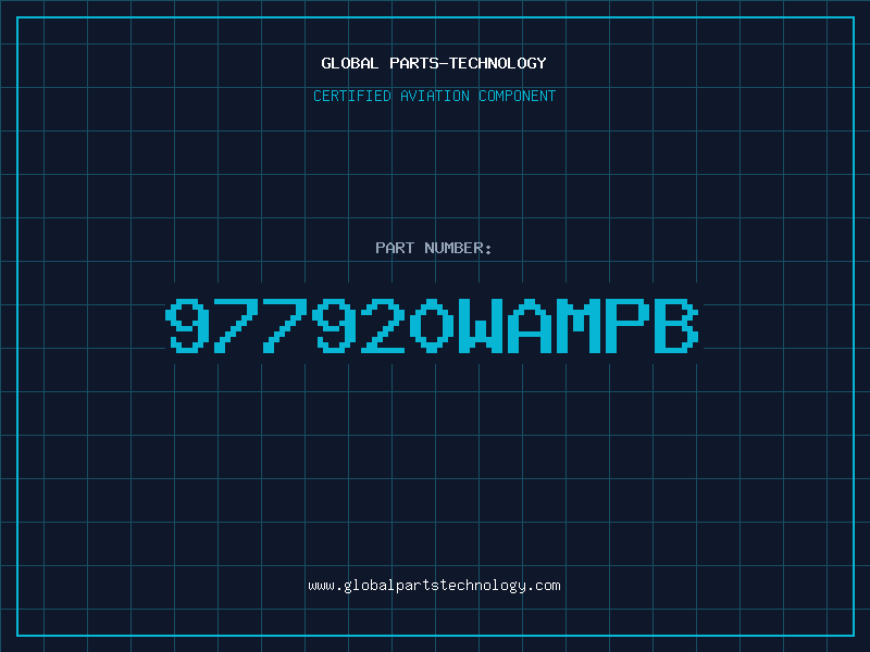Aviation Part 977920WAMPB