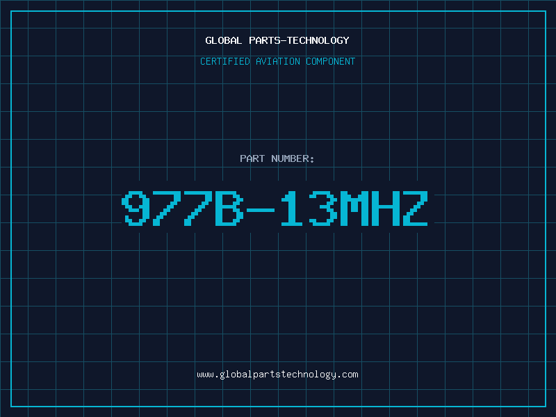 Aviation Part 977B-13MHZ