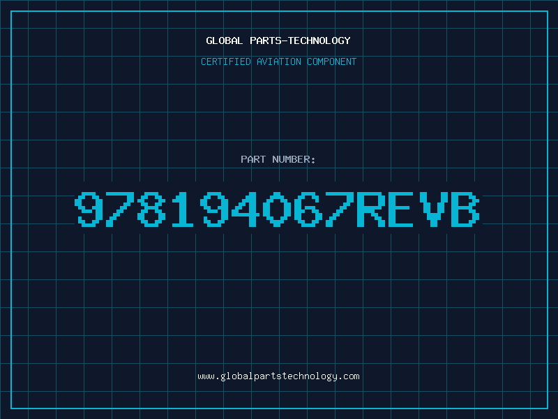 Aviation Part 978194067REVB