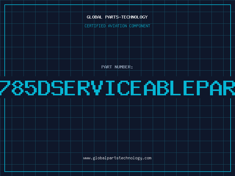 Aviation Part 9785Dserviceablepart