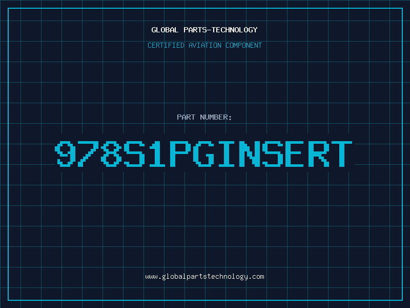Aviation Part 978S1PGINSERT