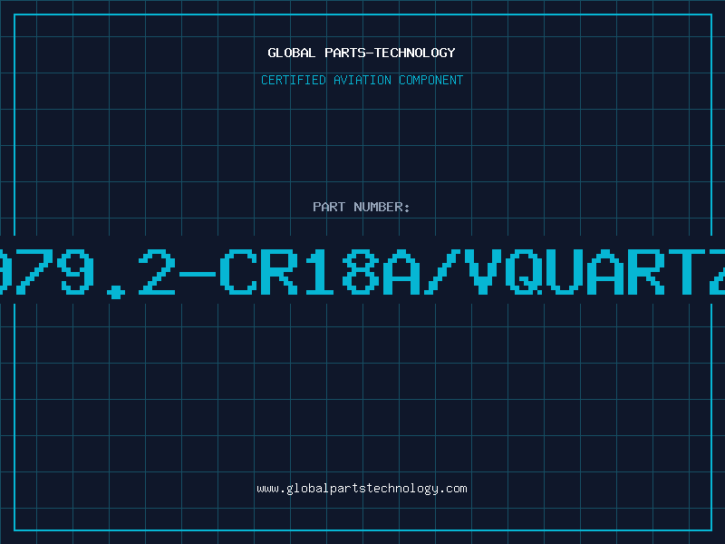 Aviation Part 979.2-CR18A/VQuartz