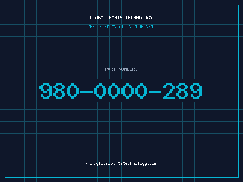 Aviation Part 980-0000-289