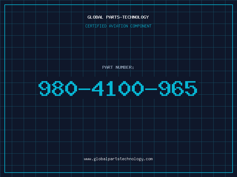Aviation Part 980-4100-965