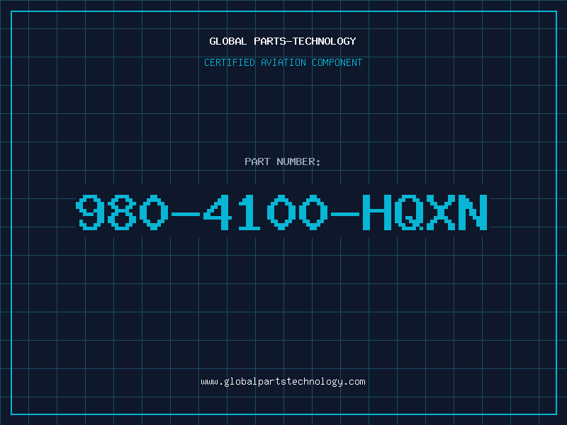 Aviation Part 980-4100-HQXN