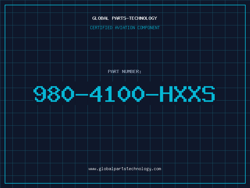Aviation Part 980-4100-HXXS