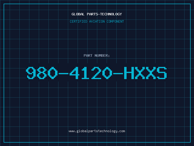 Aviation Part 980-4120-HXXS