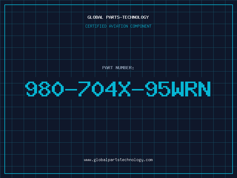 Aviation Part 980-704X-95WRN