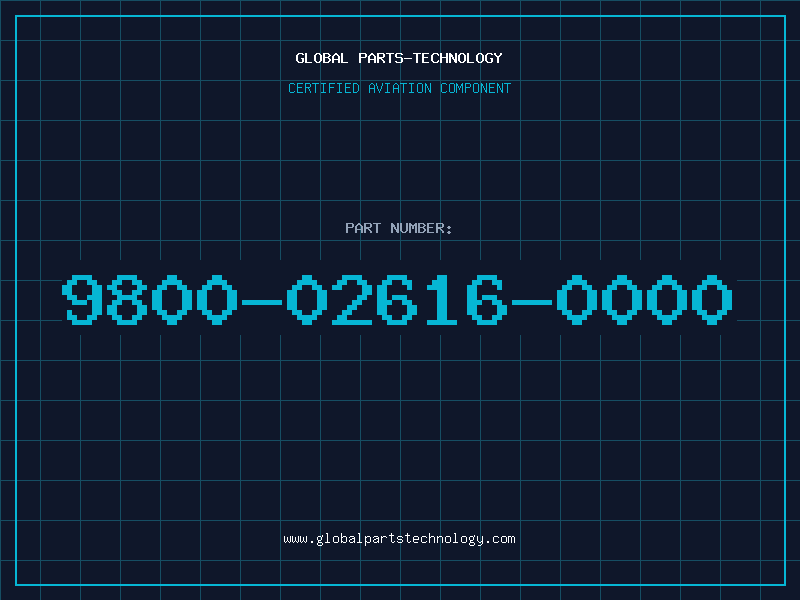 Aviation Part 9800-02616-0000