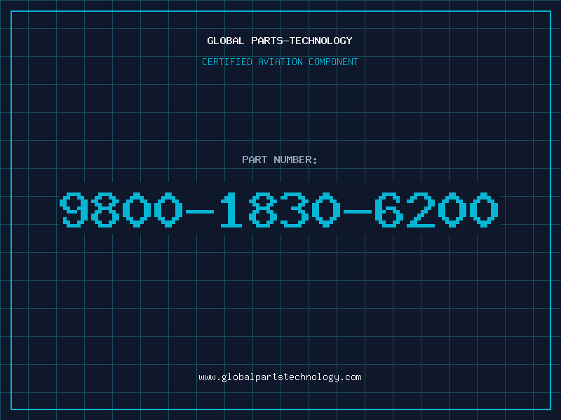 Aviation Part 9800-1830-6200