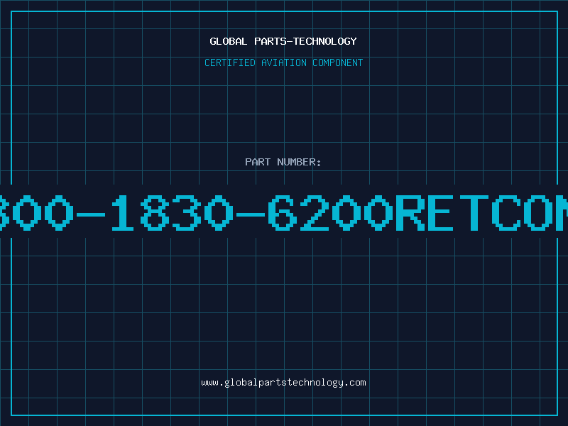 Aviation Part 9800-1830-6200RETCONN