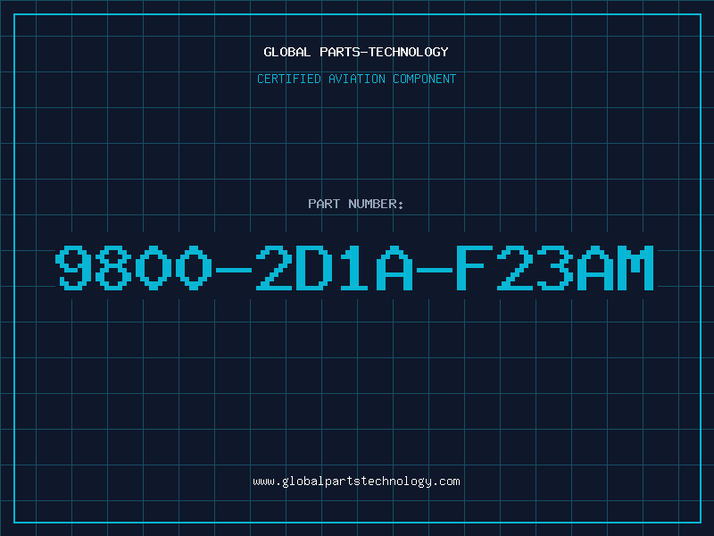 Aviation Part 9800-2D1A-F23AM