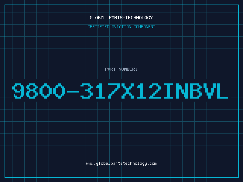 Aviation Part 9800-317X12INBVL