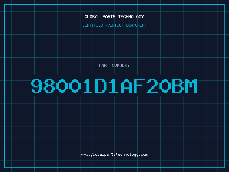 Aviation Part 98001D1AF20BM