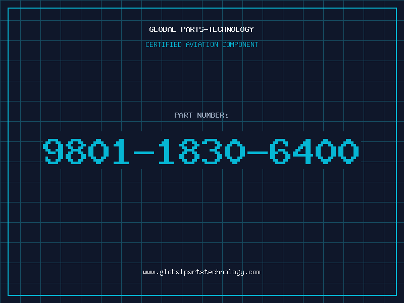 Aviation Part 9801-1830-6400